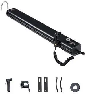 7 Gal Roof Rack Water Tank Portable Water Tank with Splash-Guard Panel