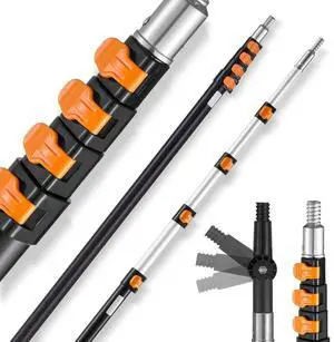 VEVOR Telescoping Extension Pole 7 to 30 FT Multi-Purpose for Painting Dusting