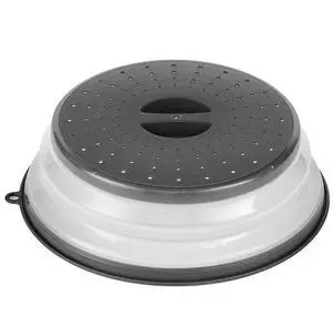 VEVOR 2PCS Microwave Splatter Covers 10.4" Collapsible Microwave Food Lid 300°F