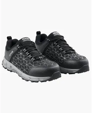 VEVOR Steel Toe Shoes for Men US Size 11 Wide Athletic Work Shoe Sneakers Black