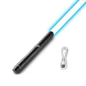 VEVOR Lightsaber 12 RGB Colors 38" Sound Mute Rechargeable Dueling Light Saber VEVOR Lightsaber 12 RGB Colors 38" Sound Mute Rechargeable Dueling Light Saber