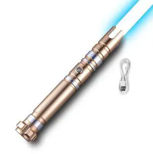 VEVOR Lightsaber 12 RGB Colors 41" Mute Sound Rechargeable Dueling Light Saber