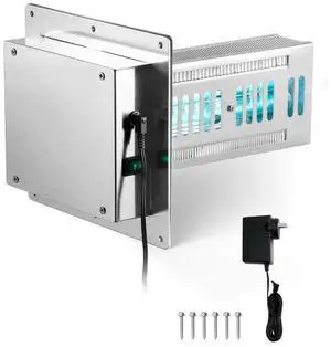 VEVOR HVAC Air Purifier Whole House 18W 9inch Light in Duct PCO Technology