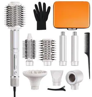 VEVOR Hair Dryer Brush 7-in-1 Professional Multi Styler for Drying Volumizing