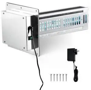 VEVOR HVAC Air Purifier Whole House 24W 12inch Light PCO Carbon Technology