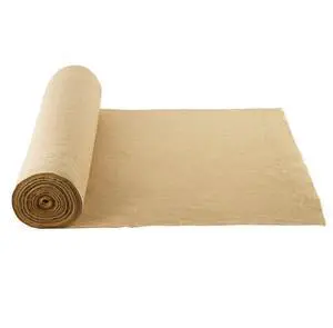 VEVOR Burlap Fabric Roll, 36 x 150 ft & 50 x 50 High Density Wide Natural Burlap Fabric Rolls, Jute Fabric Burlap Tree Wrap Roll, for Decor, Crafts, Wedding, Gardening, Plant & Tree Winter Covering