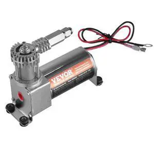 VEVOR Air Shock Controller Kit 12V 100PSI On Board Air Compressor System Single Path