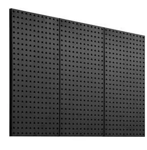 VEVOR Metal Pegboard Panels 3 Pcs 24" x 12" Wall Organizer for Garage Tool Storage