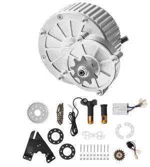 VEVOR 450W Electric Brushed DC Motor Kit 36V 3000rpm Motor with Upgraded Controller
