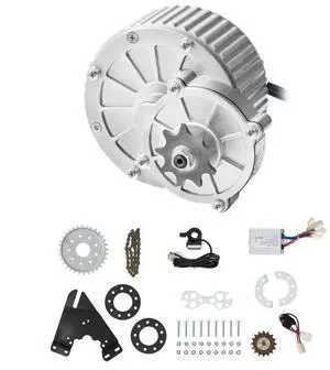 VEVOR 450W Electric Brushed DC Motor Kit 36V 3000rpm with Upgraded Speed Controller