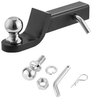 VEVOR Trailer Hitch 2" Receiver 2" Drop Trailer Hitch Ball Mount 7500 lbs Black