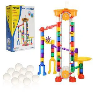 VEVOR Marble Run Set 153 PCS with Motorized Elevator Educational Maze Gift for Kids