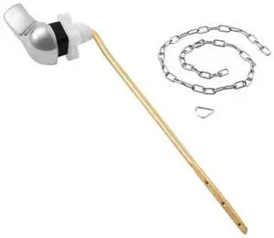 VEVOR Toilet Handle Replacement Kit Front Mount Universal Toilet Flush Handle Chrome