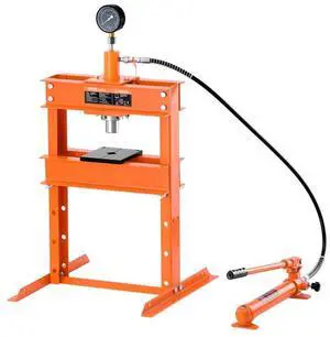 VEVOR 10 T Hydraulic Shop Press Hydraulic Press with Press Plate for Bending