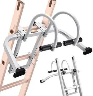 VEVOR 2 in 1 Ladder Stabilizer Extension Wall Standoff Hook Roof Ridge