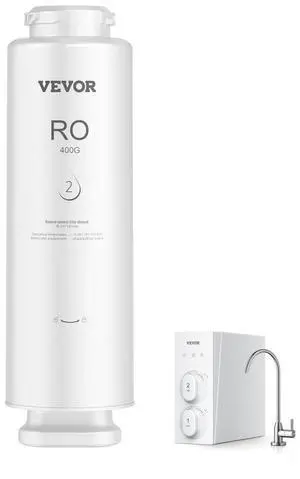 VEVOR Reverse Osmosis System 400 GPD Replacement for SS-001 Under Sink Water Filter