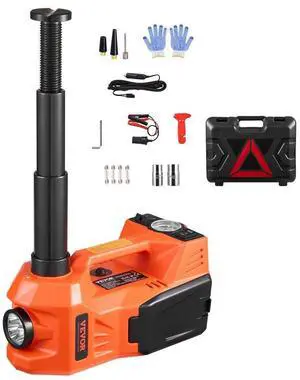 VEVOR Adjustable Electric Car Jack 5 Tons /11000 lbs Jack kit with Secure Hammer