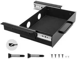VEVOR 13 in Under Desk Drawer Organizer Slide-out Drawer Space Saver for Home Office