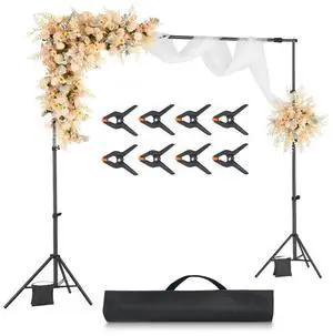 VEVOR Backdrop Stand Background Stand Kit 7 x 10 ft for Party & Photo Studio