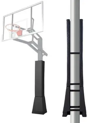 64" Tall Basketball Pole Pad All-weather Durable Padding for 7"x7" Square Pole