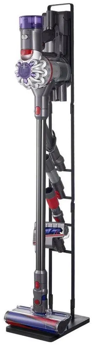 Vacuum Stand for Dyson Multi-Models Stable Storage Bracket Holder with 4 Hooks