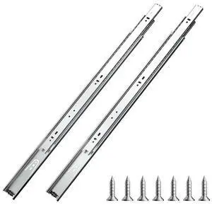 VEVOR Drawer Cabinet Slides Side Mount 22 inch 10 Pairs 100 LB Load Replacement