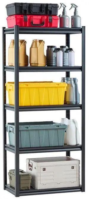 VEVOR Storage Shelves 18" D x 32" W x 72" H 5-tier Garage Storage Shelving