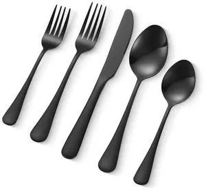 30-Piece Silverware Set Stainless Steel Cutlery Flatware Utensil Kitchen for 6