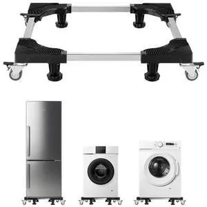 Fridge Stand Mobile Base 1100 lb 27.5-35.4 Inch Adjustable Furniture Dolly