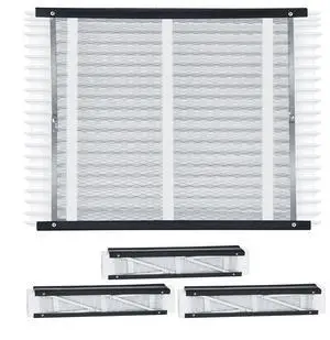 VEVOR Air Filters MERV 13 Electrostatic Pleated HVAC Furnace Filter 4-Pack 20 x 25 x 4
