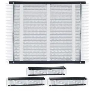 VEVOR Air Filters MERV 11 Electrostatic Pleated HVAC Furnace Filter 4-Pack 20 x 25 x 4