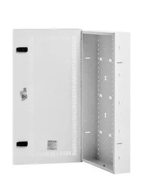 VEVOR Media Enclosure, 28-Inch, Structured Media Center with Vented Hinged Door, Cable Management Box, Structured Wiring Multi-Media Cabinet, Recessed Electrical Media Box, for Network Distribution