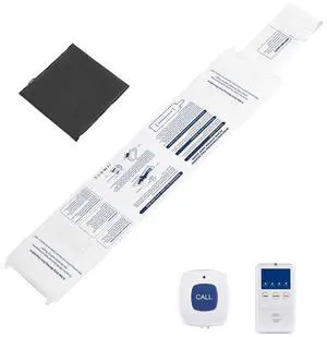 VEVOR Early Alert Bed Alarm System Wireless Bed and Chair Sensor Pad with Pager
