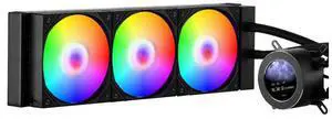 VEVOR CPU Liquid Cooler AIO CPU Water Cooler with ARGB Light & 3 PWN Fans(120mm)
