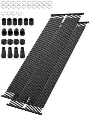 VEVOR Solar Pool Heater 2.75 x 20 Foot Aboveground Pool Heating System( 2 Panels)