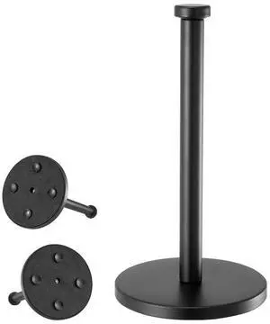 VEVOR Paper Towel Holder Countertop Stainless Steel Paper Towel Stand for Kitchen