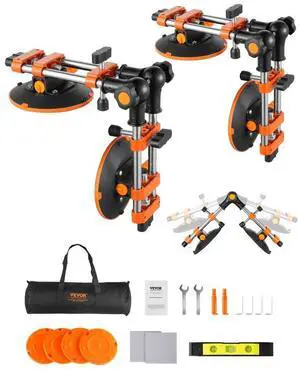 VEVOR  Seam Setter 6" Suction Cup 90° - 270° Adjustable Seam Joining & Leveling