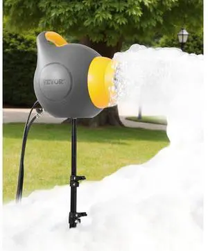 VEVOR Foam Machine Party Foam Cannon 120 W Foam Cannon for Party Grey & Yellow