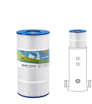 VEVOR Hot Tub Pool Filter Cartridge 90 Sq. Ft Compatible Hayward C900 Hayward C900