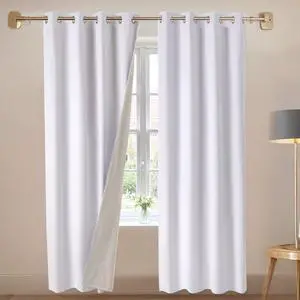 VEVOR Blackout Curtains 84 Inch Length 2 Panels Set 52 Inch Wide Each for Bedroom