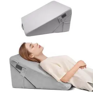 VEVOR Orthopedic Bed Wedge Pillow Adjustable Washable for Back Leg Neck Sleeping
