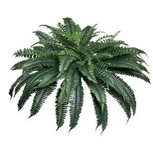Artificial Boston Ferns Large Plastic Fern 88 Branches Indoor Outdoor Decor