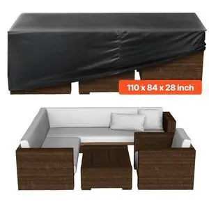 Patio Outdoor Furniture Cover 420D Waterproof Table Chairs Sofa 110"x84"