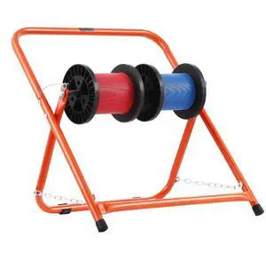 Foldable Wire Spool Rack Heavy Duty Cable Caddy for Electrical Industrial