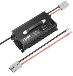 VEVOR 12V 80A Lithium Battery Charger 14.6V AC-DC LiFePO4 Smart Charger for RV