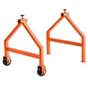 Wire Spool Rack Holder for Up to 29.9 in Diameter Spools Cable Caddy with Wheels