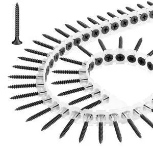 Screws #6 x 1-1/4 inch Drywall to Wood Alloy Steel 1000pcs Home DIY Renovation