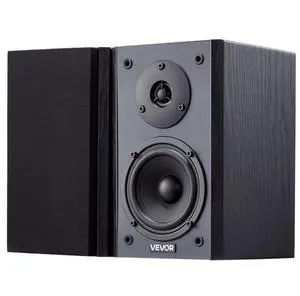 Active Powered Bookshelf Studio Monitor Speakers 20W x2 Bluetooth Coaxial Stereo