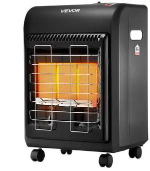 Propane Heater 6000-18000 BTU 3 Modes Tip Over Protection Indoor Outdoor