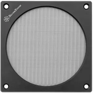 SilverStone Technology - FF127 120mm Fan Grille and Filter Kit, SST-FF127B
